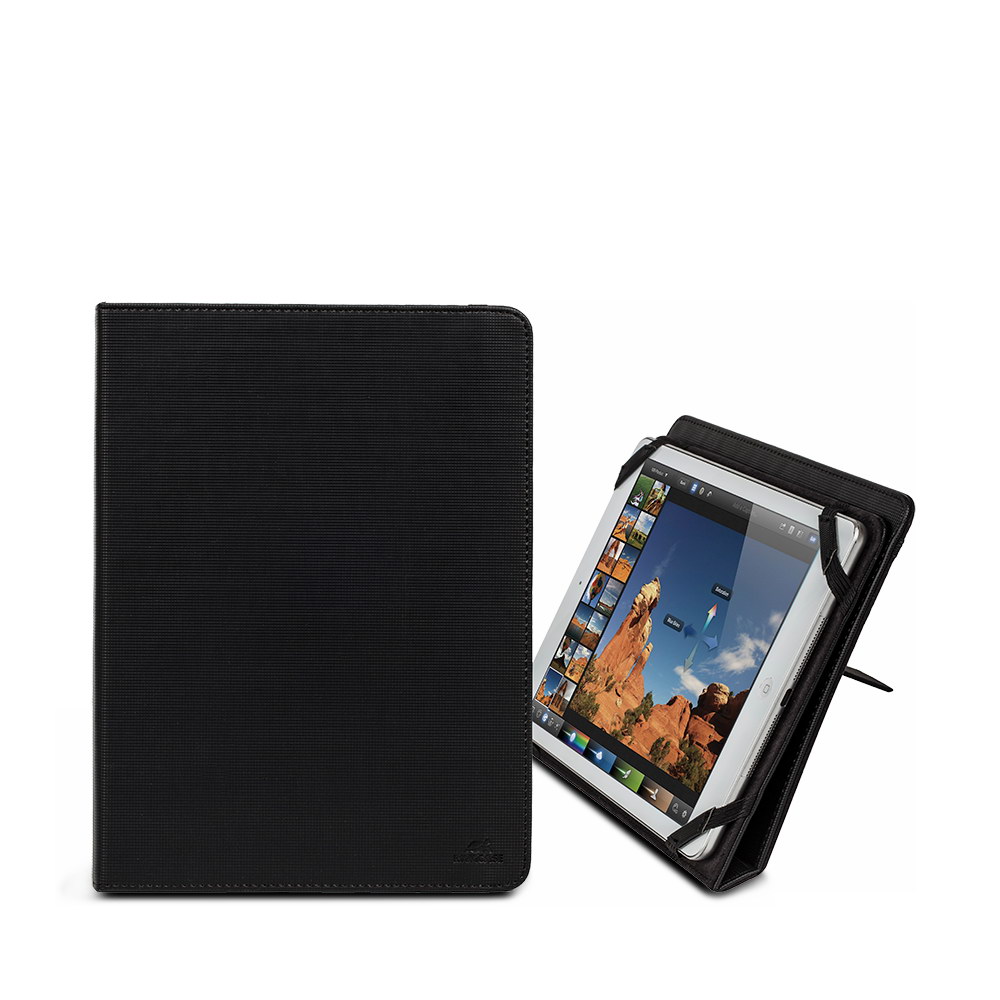 3217 black kick-stand tablet folio 10.1-11
