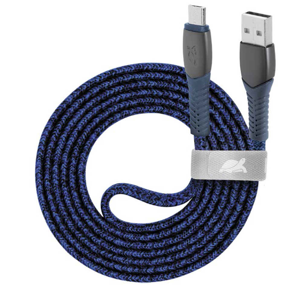 PS6100 BL12 Micro USB кабель 1,2m синий