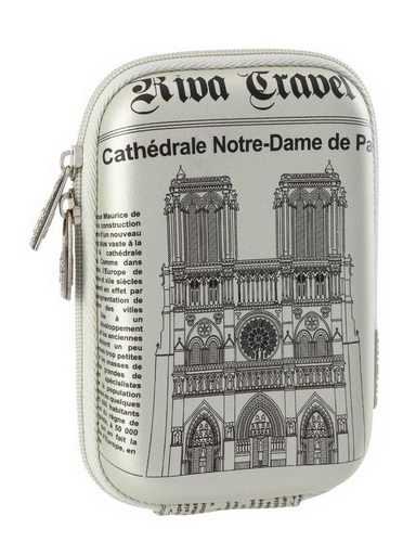 7103 (PU) Digital Case silver Notre Dame (travel)