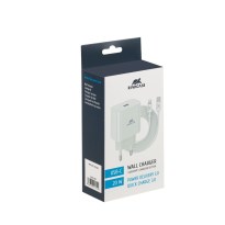 PS4101 WD5 EU wall charger white 20W PD 3.0/ 1 USB-C, with USB-C/Lightning cable