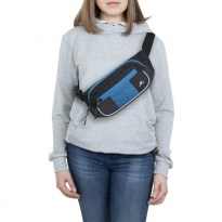 5215 black/blue поясная сумка для мобильных устройств