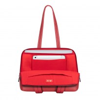 8992 (PU) red Lady's Laptop Bag 14