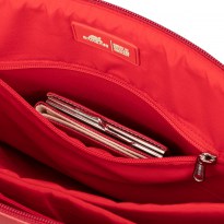 8992 (PU) rojo Bolsa para portátil de señora 14