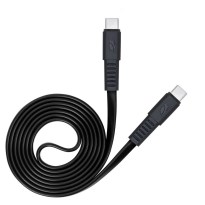 PS6005 BK12 ENG Cable Tipo-C / Tipo-C, 1,2m negro