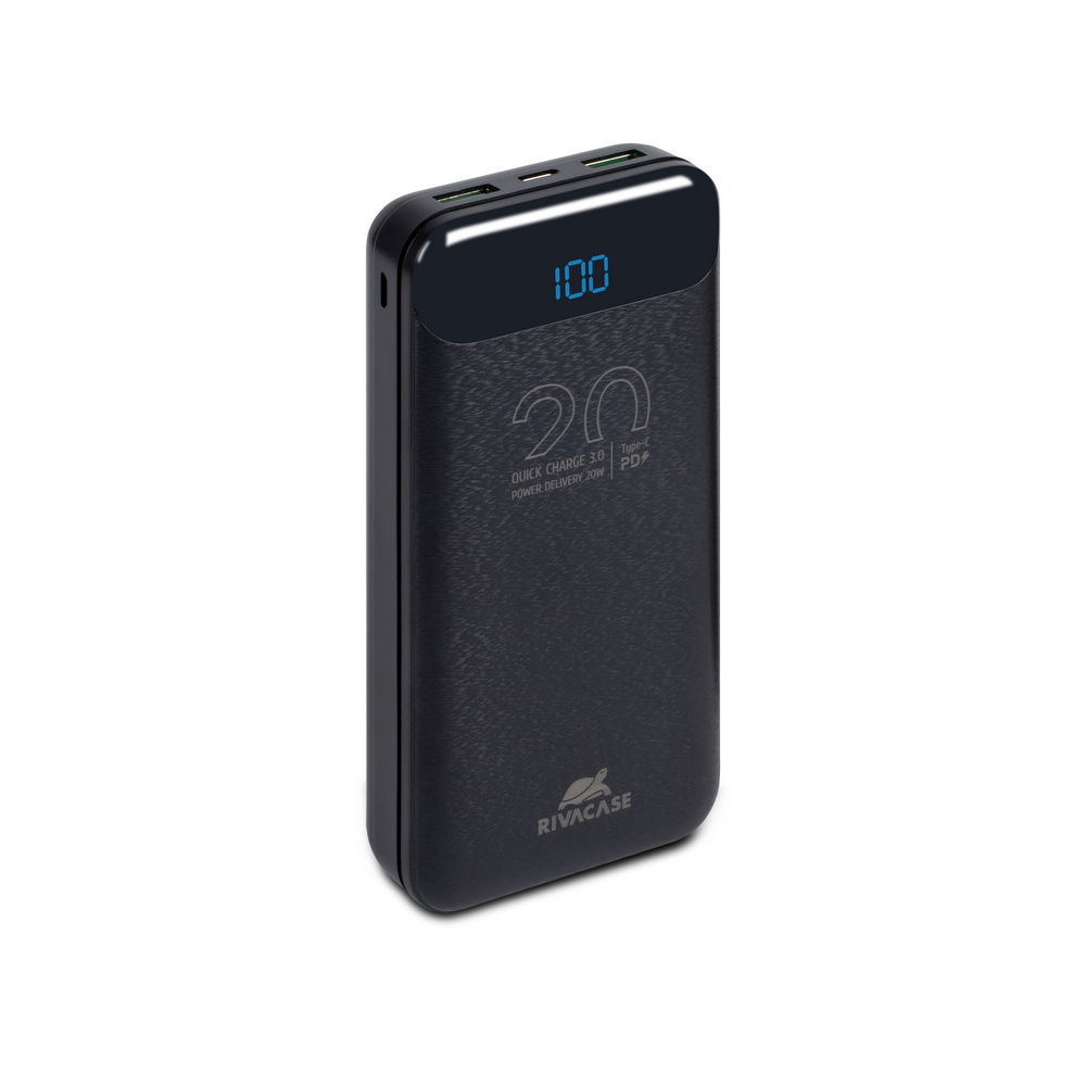 VA2582 (20000mAh) black , QC/PD, portable battery RU