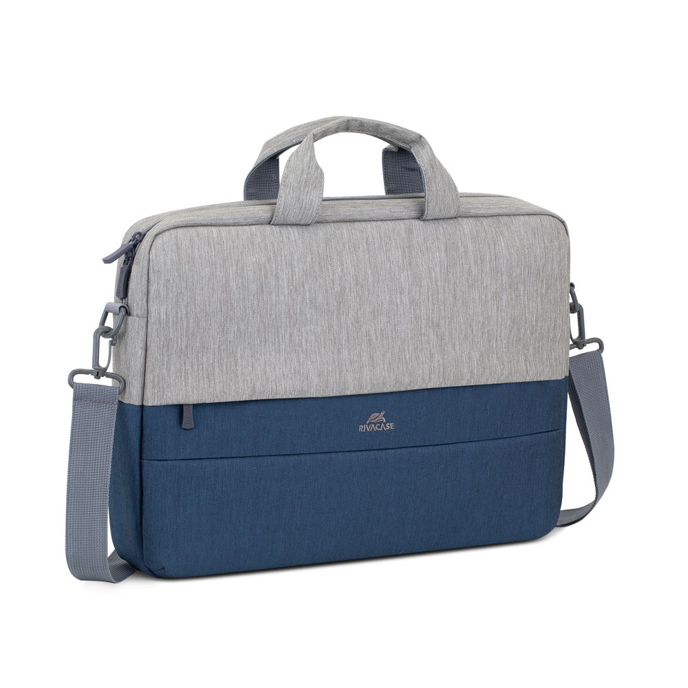 7532 gris/bleu foncé, le sac pour ordinateur portable jusqu'à 15.6''