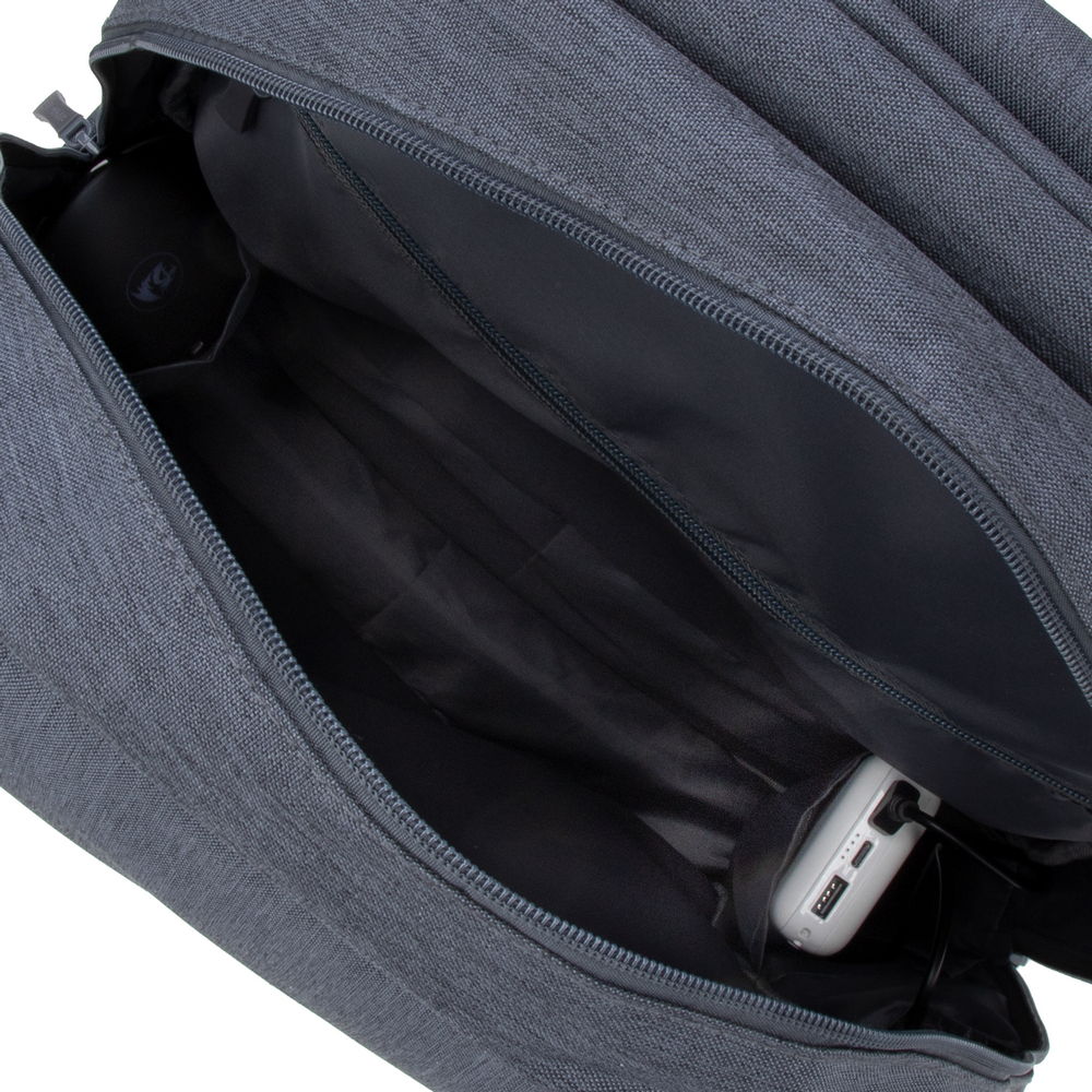 Laptop backpacks: 7567 dark grey anti-theft Laptop backpack 17.3