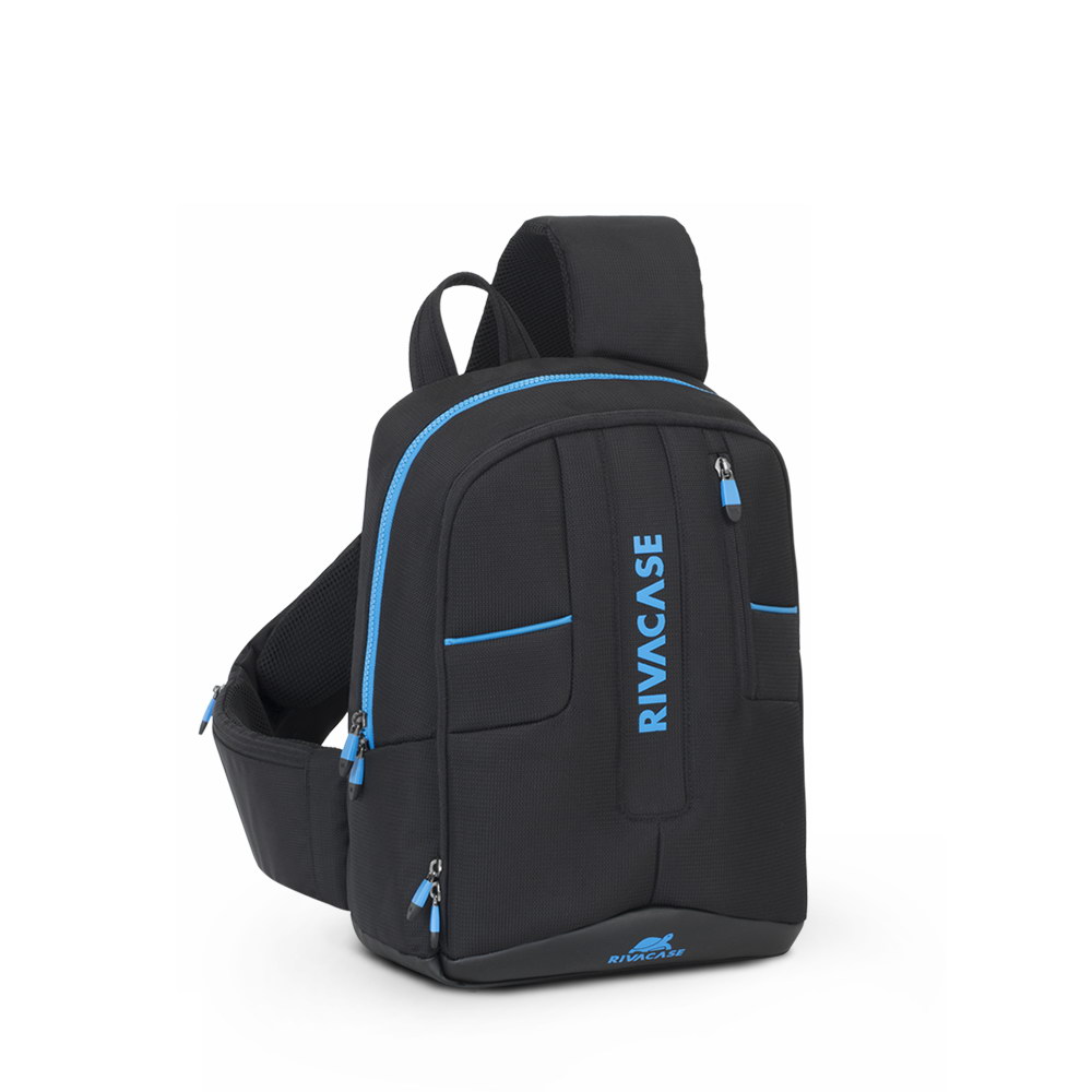7870 black sac à dos mono bretelle pour drone + section pour ordinateur portable 13.3