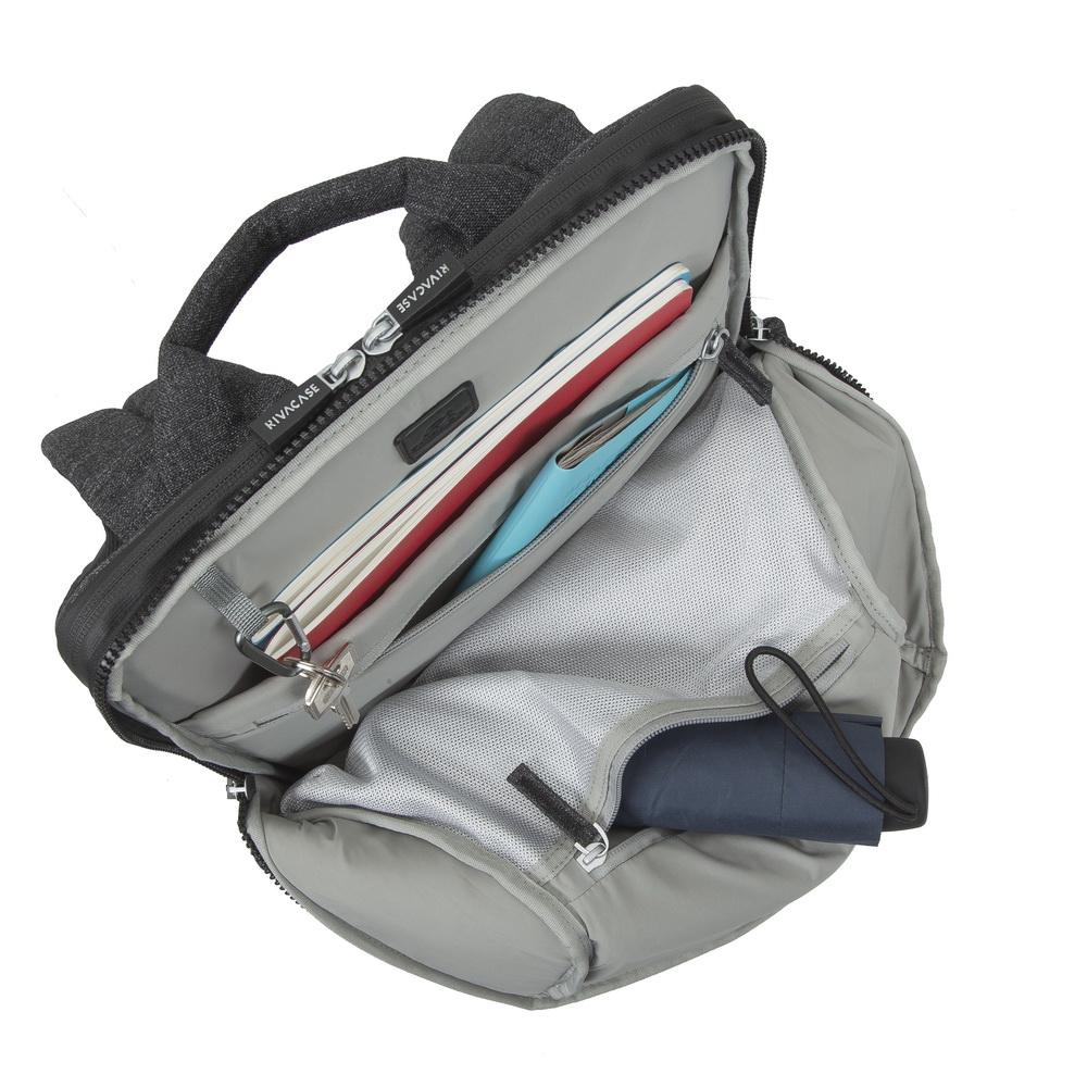 Laptop backpacks: 8861 black mélange MacBook Pro 16 and Ultrabook ...