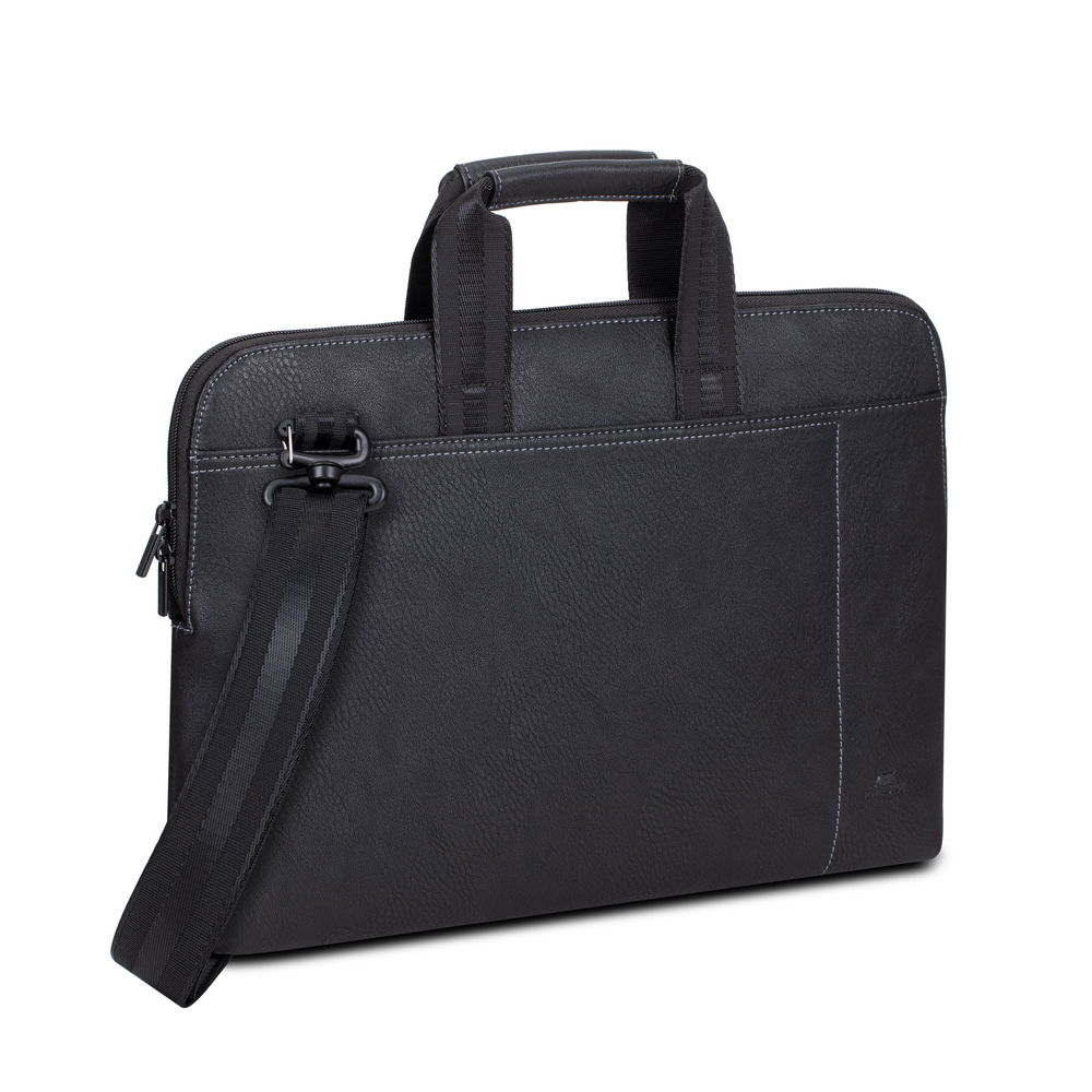 8930 (PU) black сумка для ноутбука 15,6
