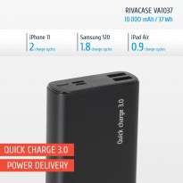 VA1037 (10000mAh) QC/PD portable rechargeable battery