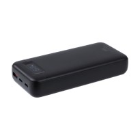 VA1082 (20000 mAh), black EU, PD 65W portable battery with LCD, for laptops