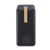 VA1084 (40000 mAh), Nera EU, batteria portatile PD 65 W con LCD, per laptop