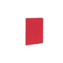 3207 étui pliant rouge avec support béquille pour tablettes 10.1
