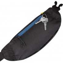 5215 noir/bleu sac de ceinture pour appareils mobiles