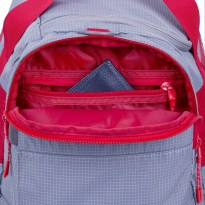 5235 grey/red дорожная сумка, 30л