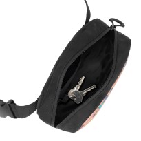 5410 noir sac de ceinture avec impression 