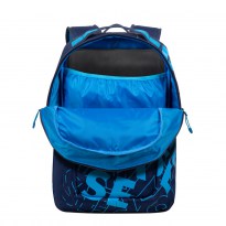 5430 bleu foncé/bleu clair, le sac à dos urbain, 30 L