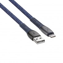 PS6101 BL12 кабель MFi Lightning, 1.2м синий
