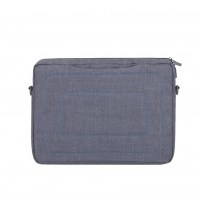 7530 grey Laptop Canvas shoulder bag 15.6