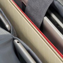 7590 sacoche convertible en sac à dos grise pour ordinateurs portables 16