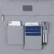 7991 grey MacBook Pro and Ultrabook tote bag 13.3