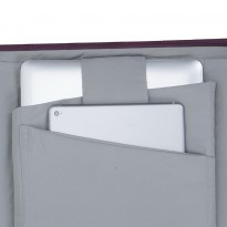 7991 grey MacBook Pro and Ultrabook tote bag 13.3