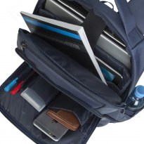 8262 sac à dos bleu pour ordinateurs portables 15.6