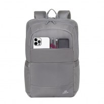 8267 grey Full Size Laptop backpack 17.3