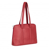 8992 (PU) red сумка женская для ноутбука 14