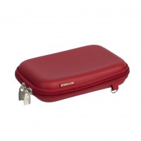 9101 Custodia per HDD in similpelle rosso