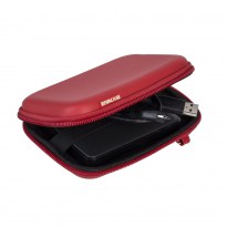 9101 Custodia per HDD in similpelle rosso