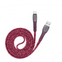 PS6100 RD12 Micro USB кабель 1,2m красный