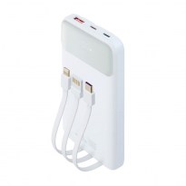 VA2211 (10000 mAh) white, QC/PD 3 built-in cables