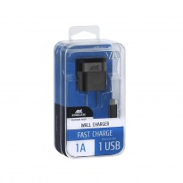 VA4311 BD1 US wall charger (1 USB /1 A), with Micro USB cable