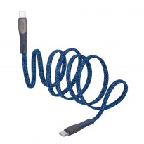 PS6105 BL12 кабель Type-C / Type-C 1,2м синий