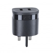 VA4423 BD1 UK wall charger (2 USB /3.4 A), with Micro USB cable